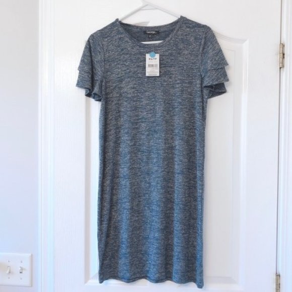 NEW Navy Long Shirt/ Dress - Picture 1 of 3